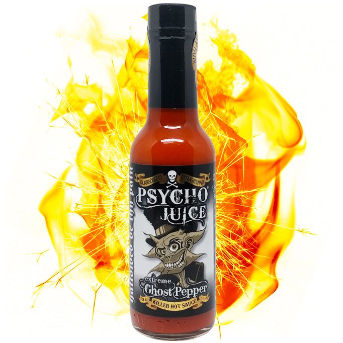 psycho juice extreme ghost pepper - Sauce-Piquante.ch