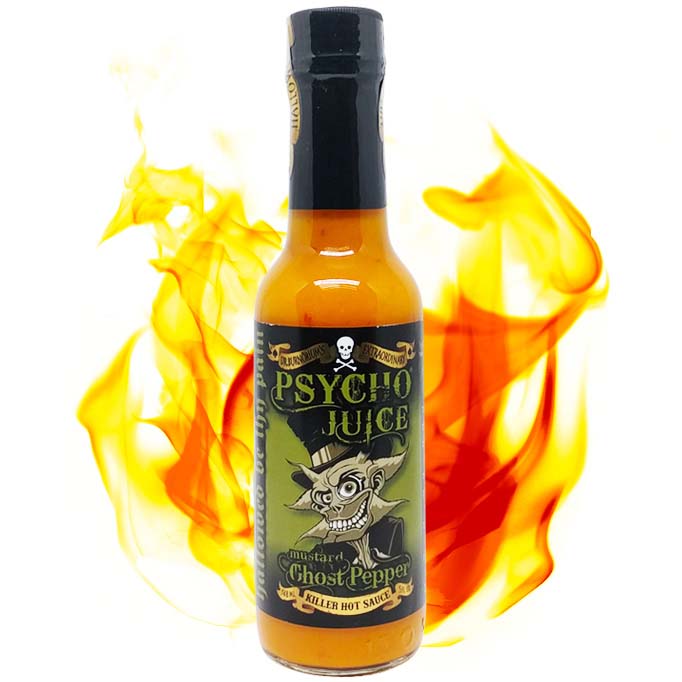 sauce piquante psycho juice mustard